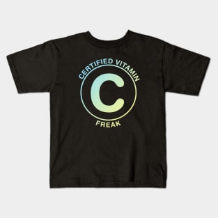 Certified Vitamin C Freak Kids T-Shirt